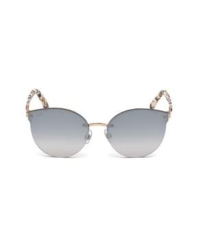 rim-less cat eye sunglasses