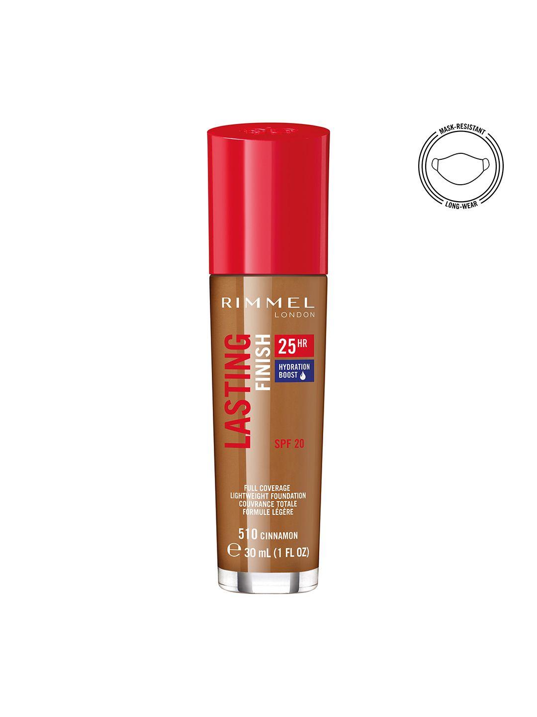 rimmel london lasting finish 25 hour foundation spf 20 - cinnamon-30ml