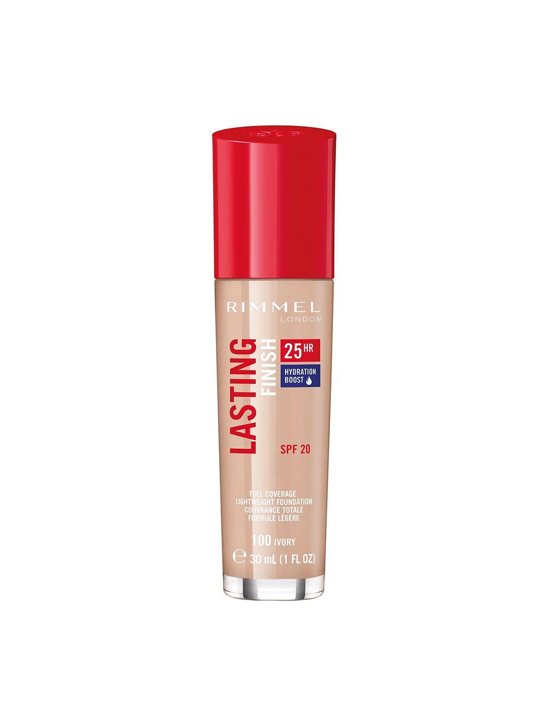 rimmel london lasting finish 25 hour foundation spf 20 - ivory-30ml