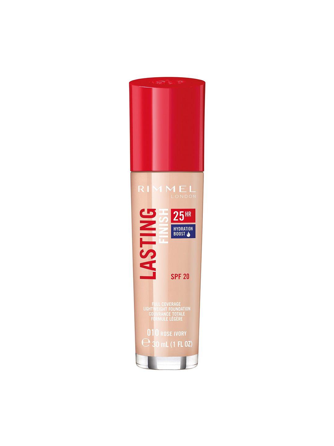 rimmel london lasting finish 25 hour foundation spf 20 - rose ivory-30ml