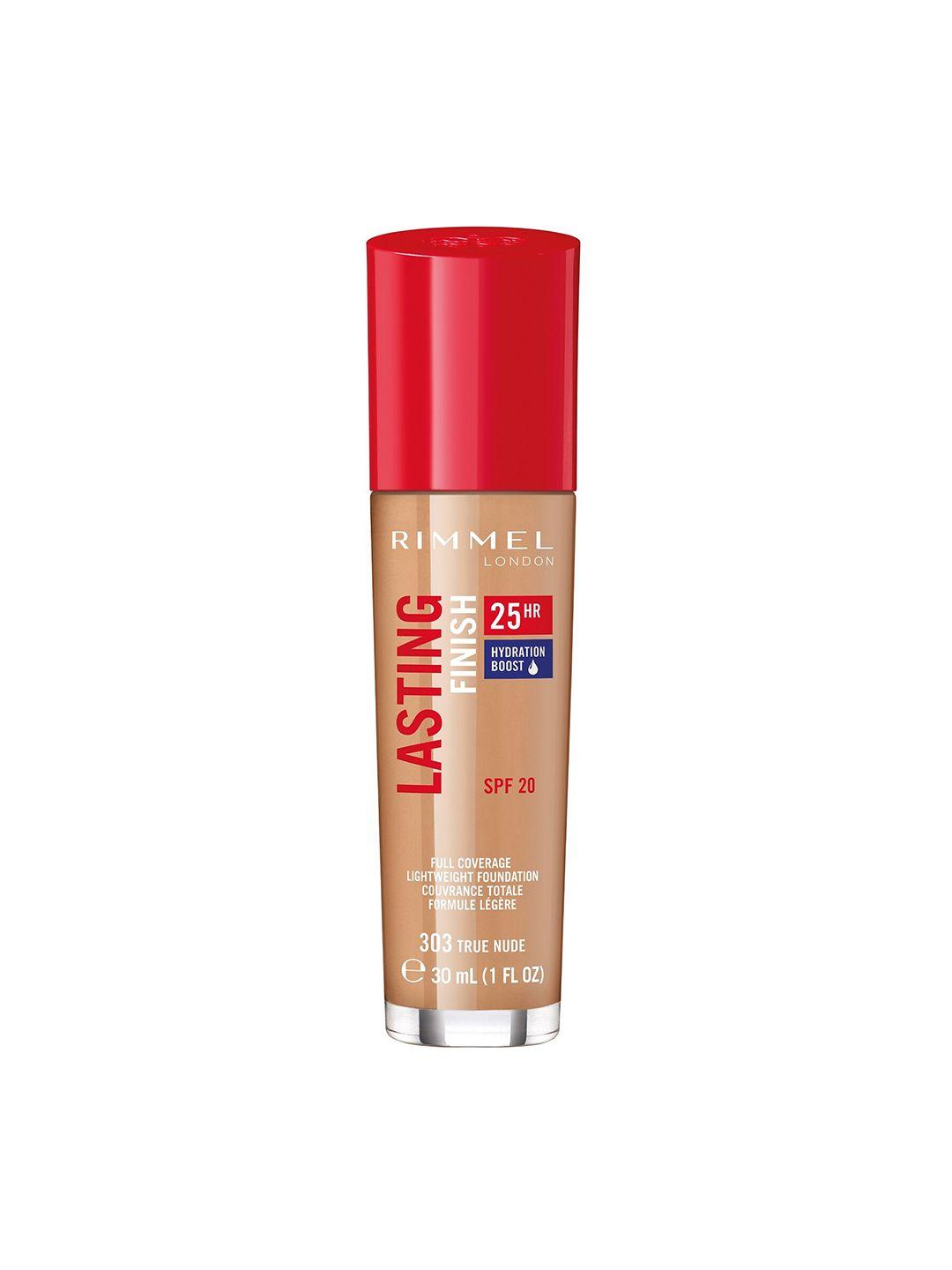 rimmel london lasting finish 25 hour foundation spf 20 - true nude-30ml