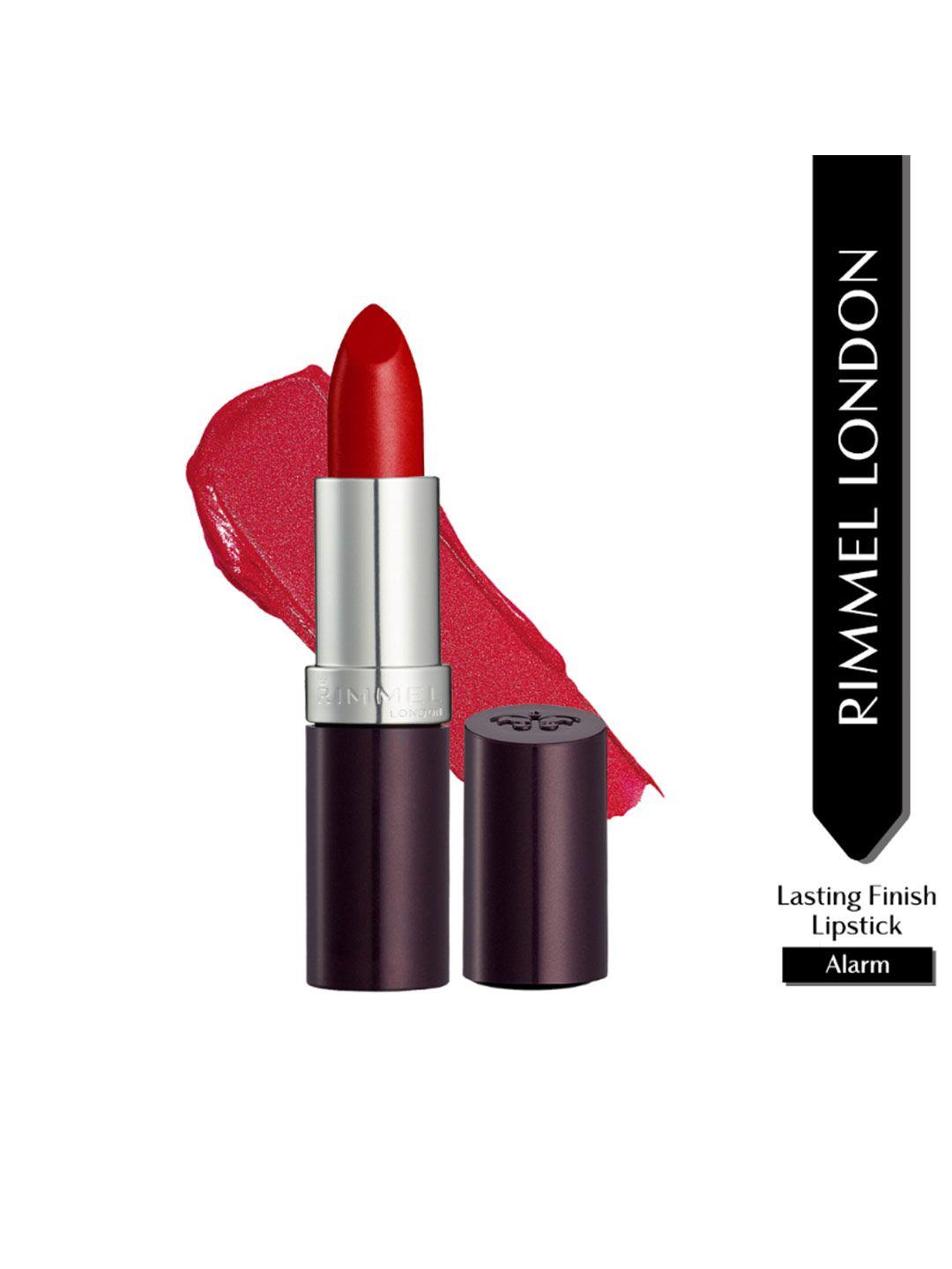 rimmel london lasting finish high-pigment lipstick - alarm