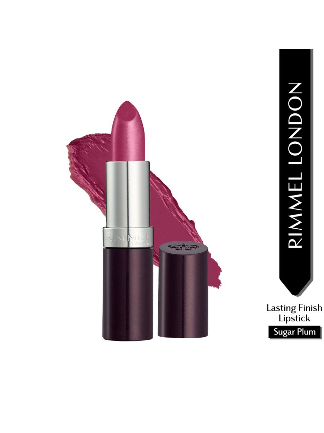 rimmel london lasting finish high-pigment lipstick - sugar plum