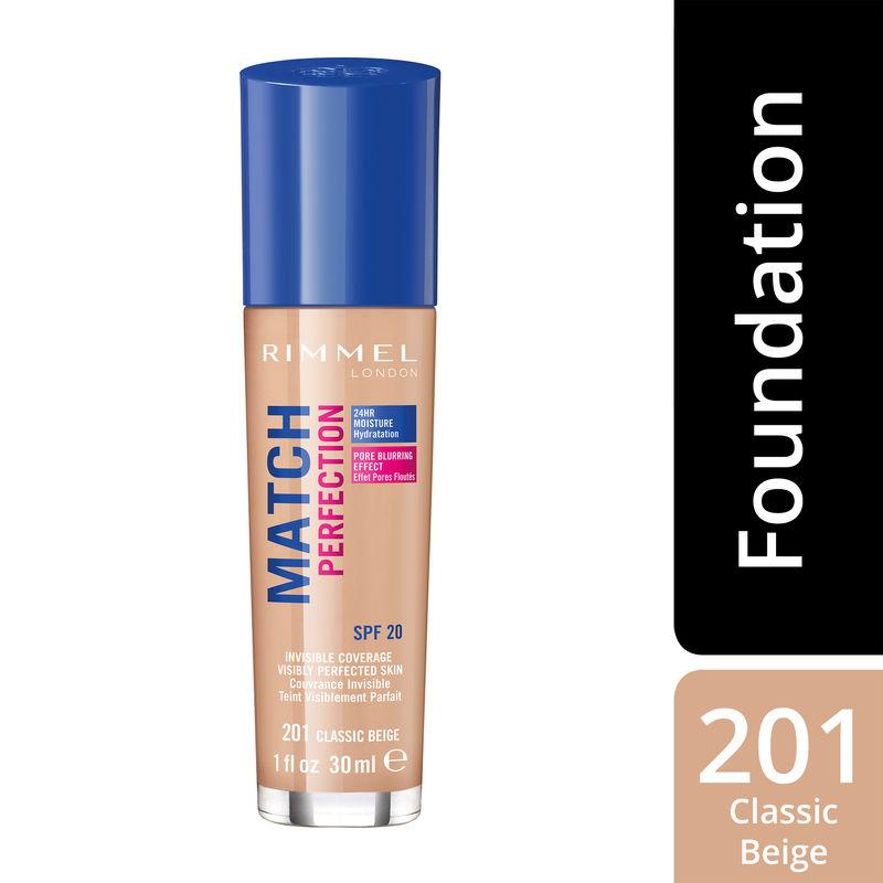 rimmel london match perfection foundation