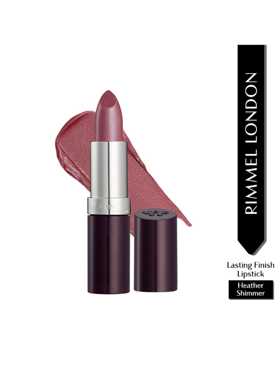 rimmel london smooth lasting finish lipstick 4 g - heather shimmer