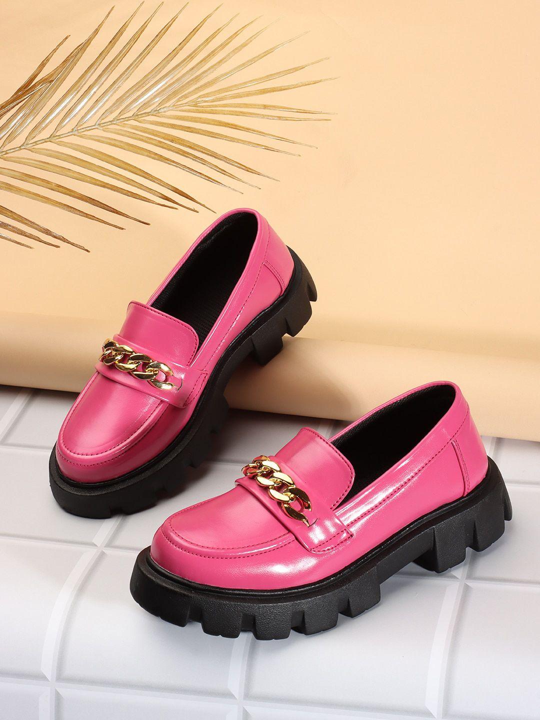 rindas women pink loafers