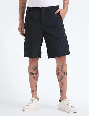 ripstop regular fit cargo shorts
