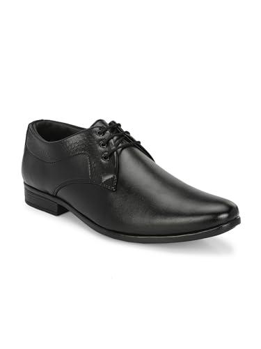 rising wolf mens boss-grip uniform dress derby shoe (black, 7)