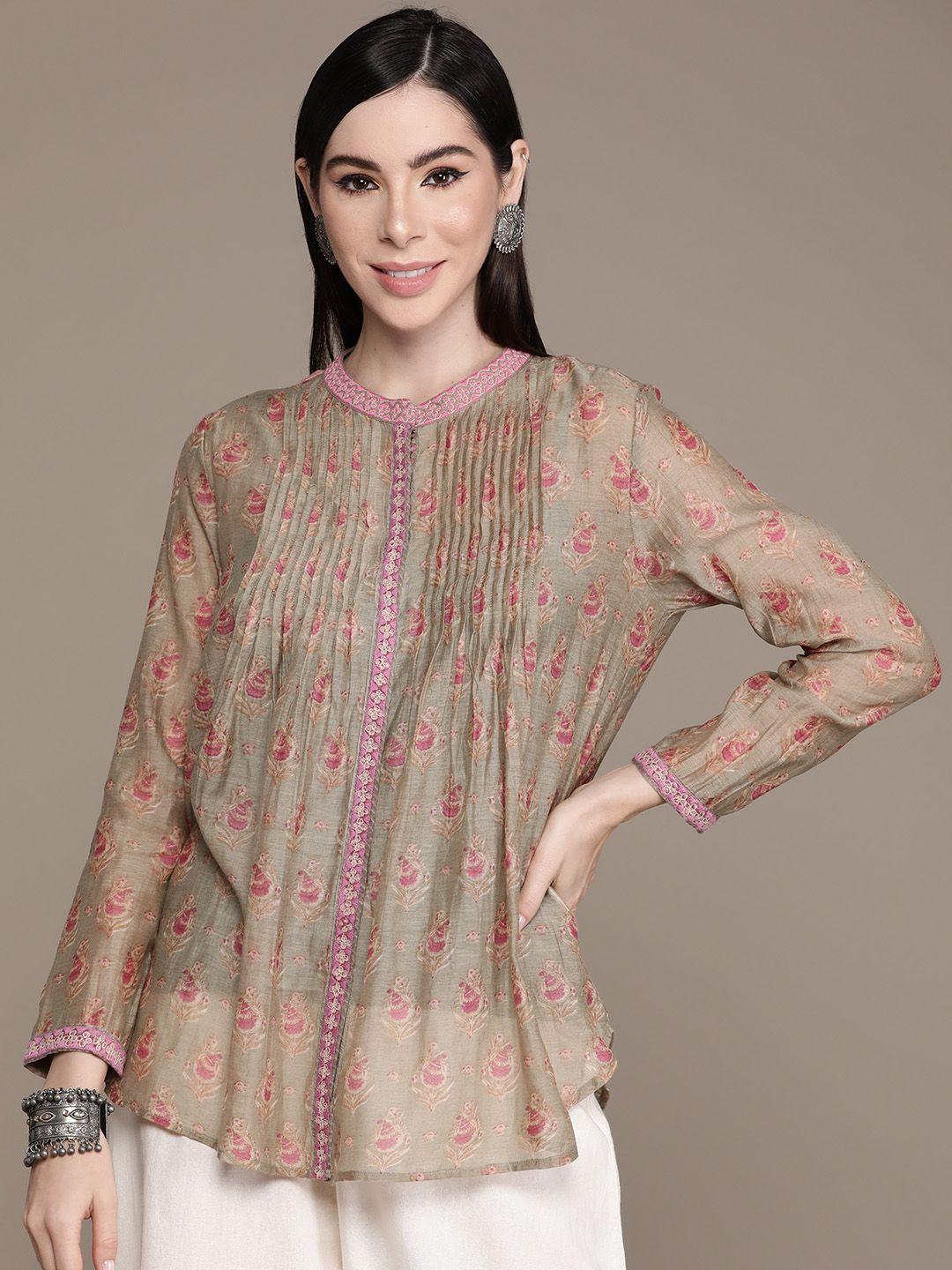 ritu kumar ethnic motifs printed kurti