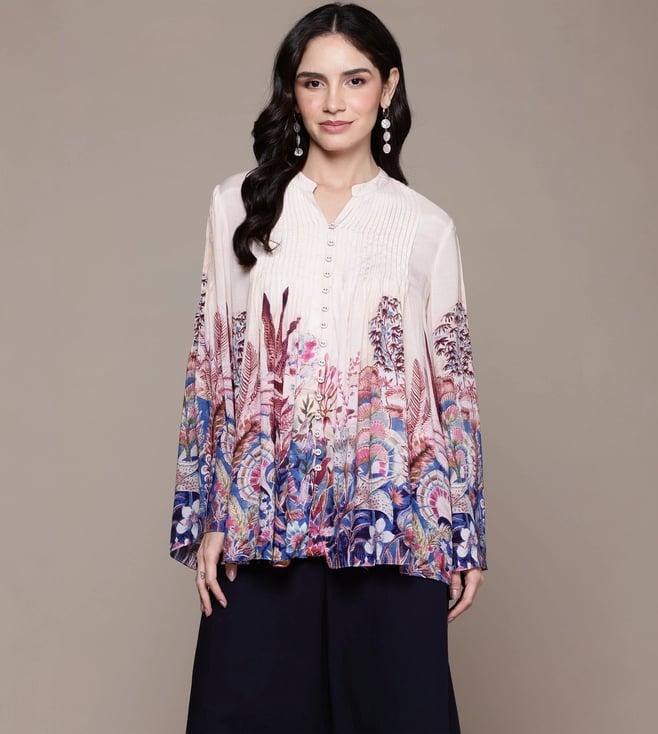 ritu kumar off white paradise short top