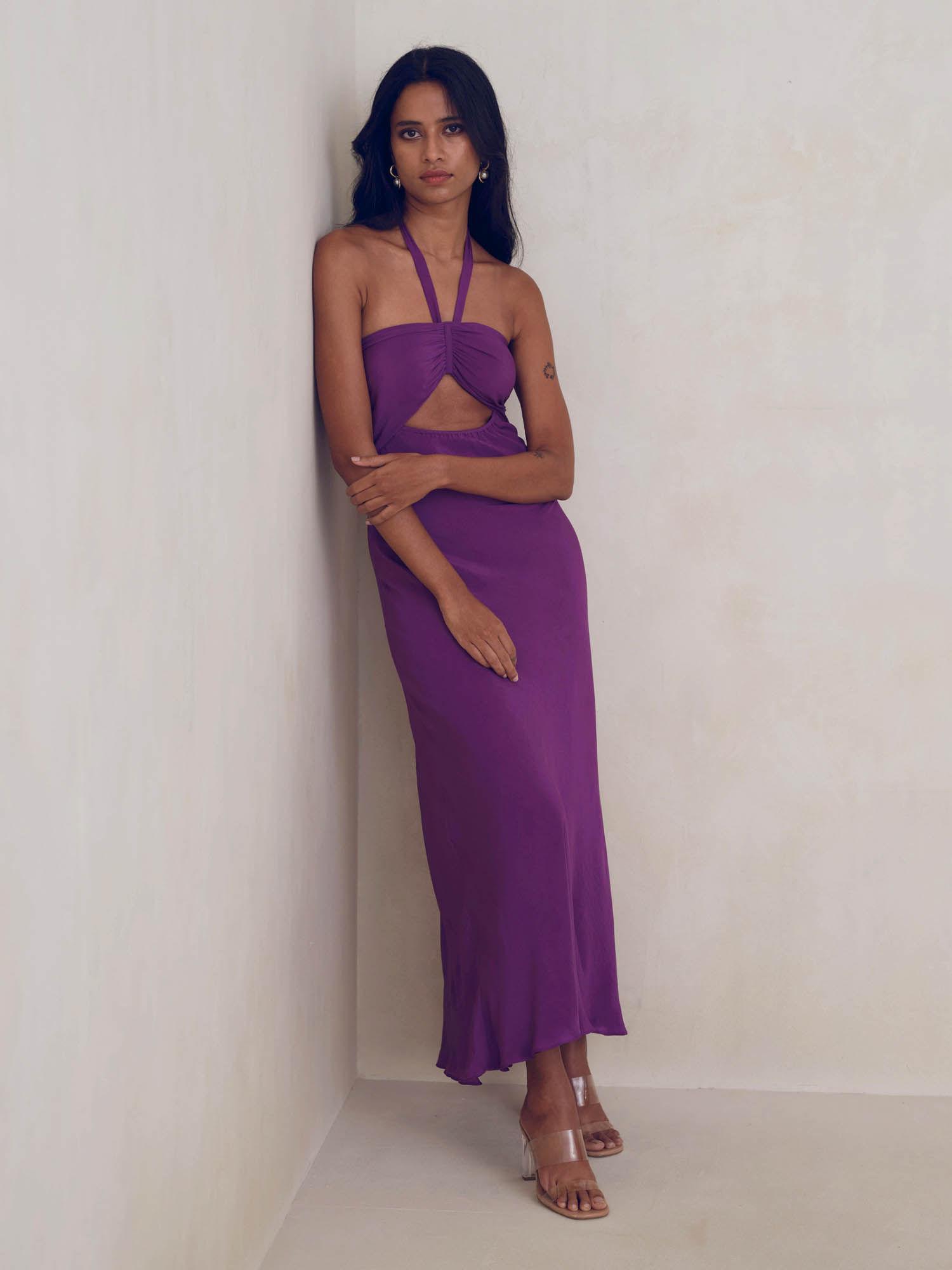 river dress purple