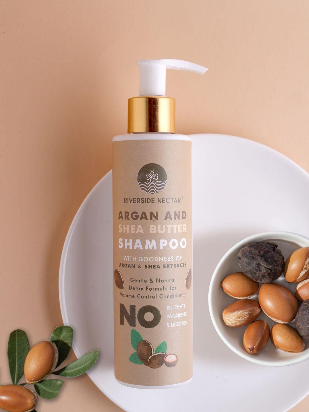 riverside nectar argan & shea butter shampoo - 200 ml