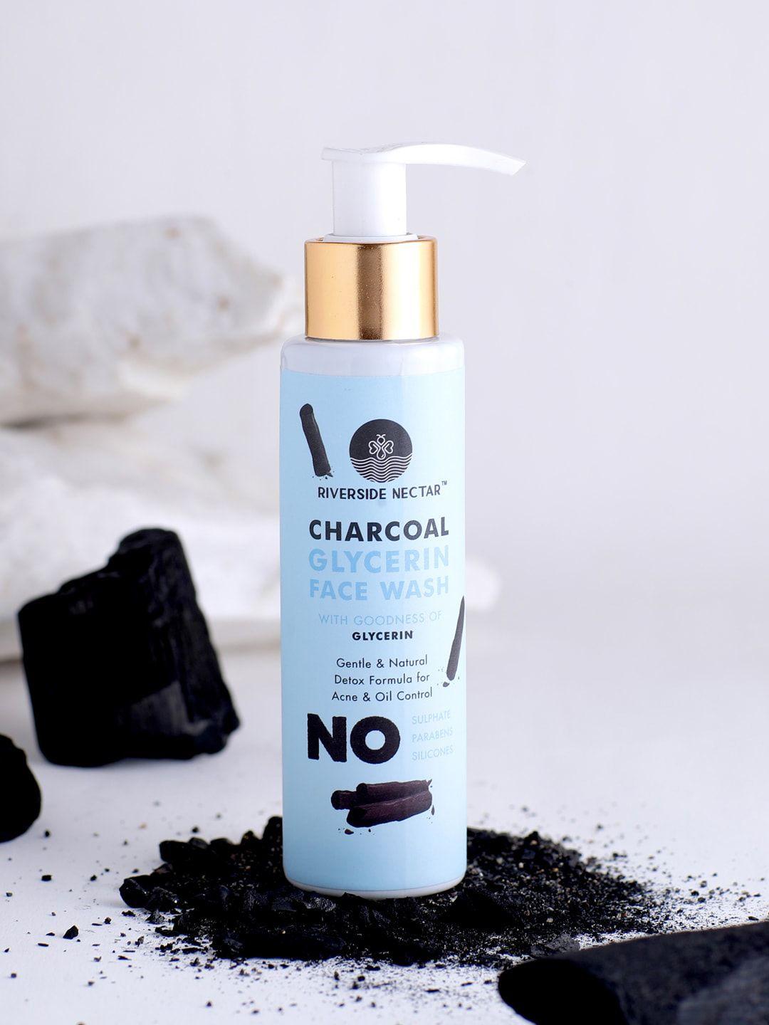 riverside nectar charcoal face wash-100ml