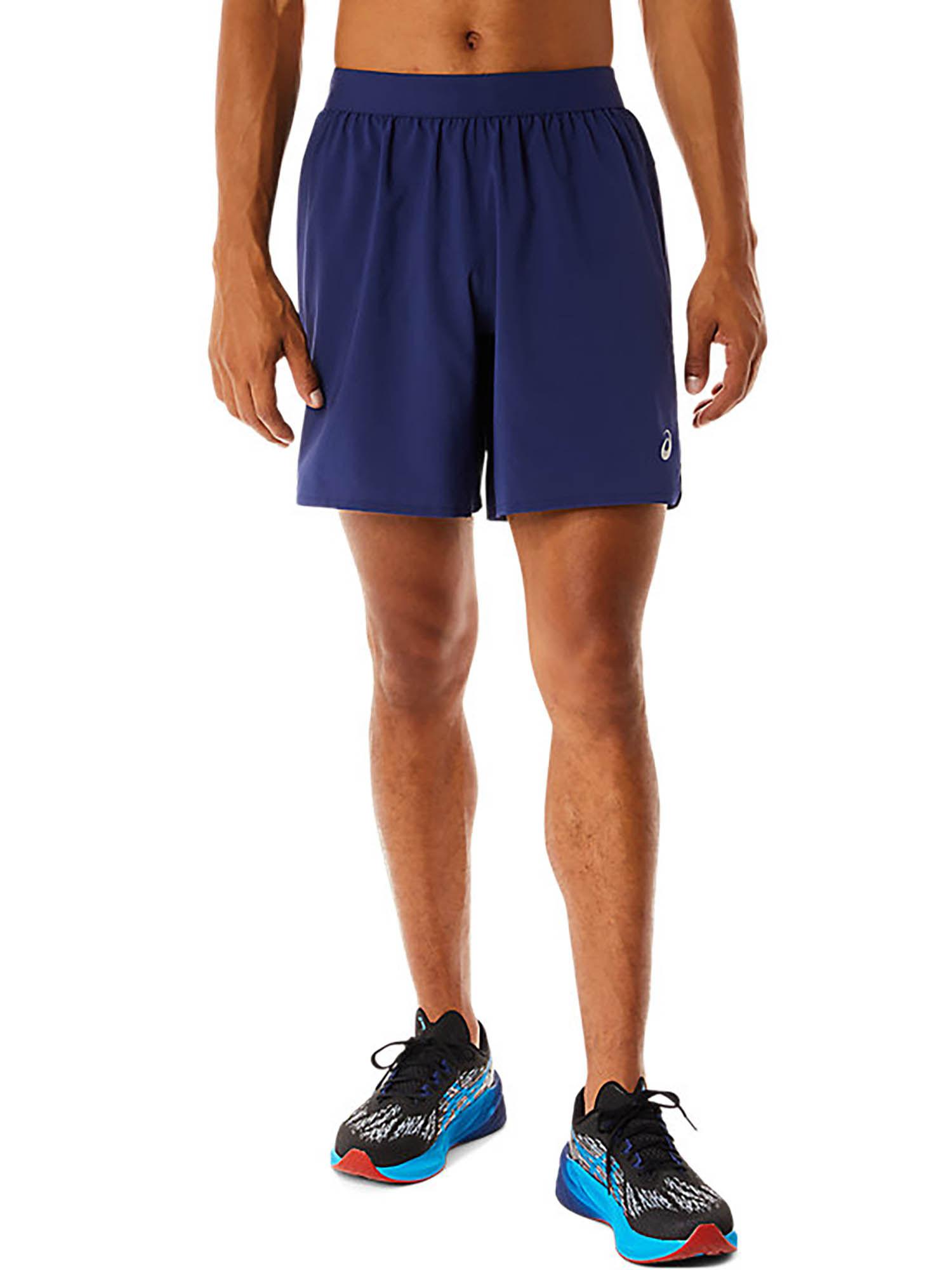 road 2-n-1 7 in blue mens shorts