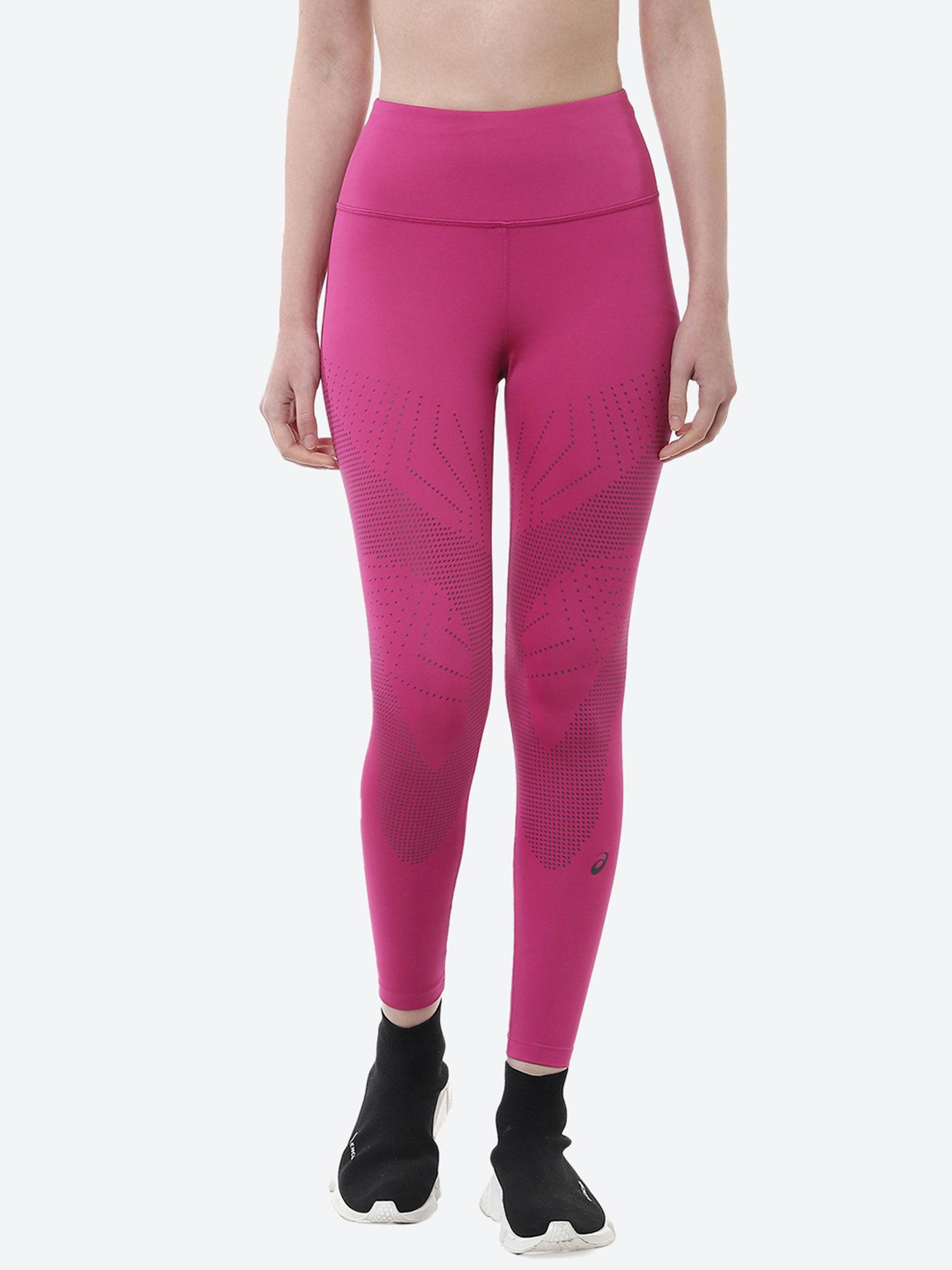 road balance red women running tights