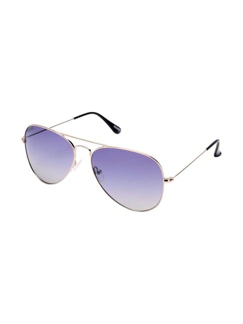 roadies blue polarized aviator unisex sunglasses