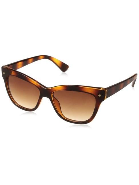 roadies brown uv protection cat eye unisex sunglasses