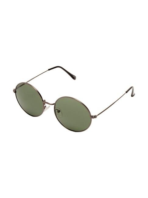 roadies green oval unisex sunglasses