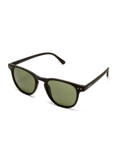 roadies green uv protection square unisex sunglasses