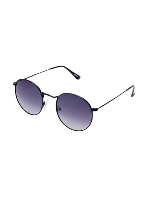 roadies grey polarized round unisex sunglasses