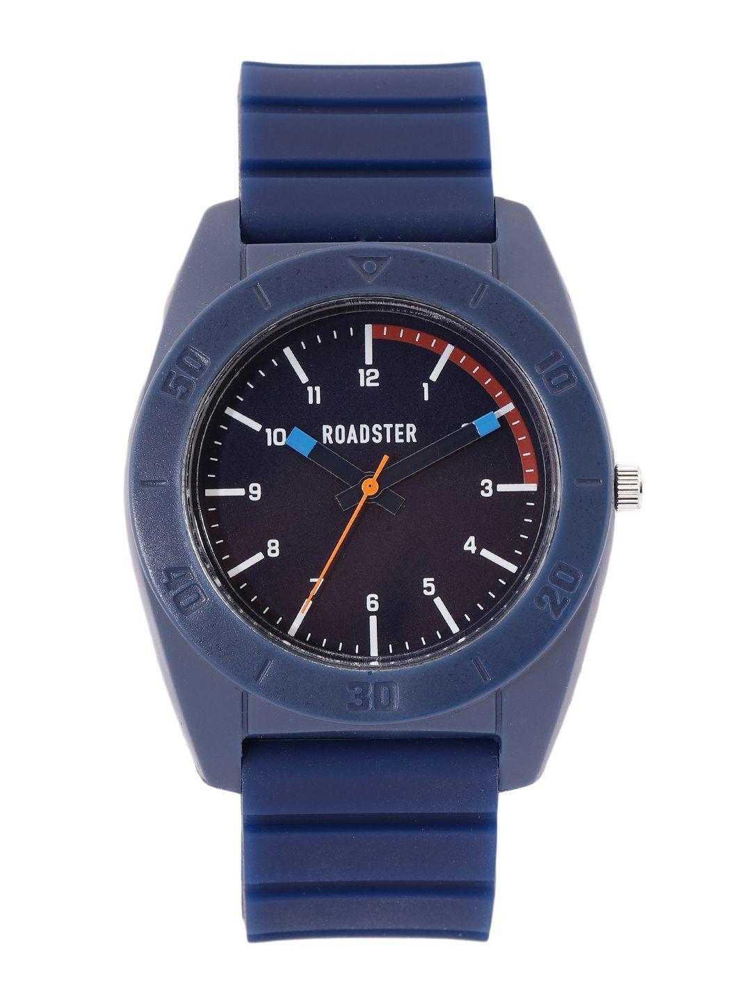 roadster men blue analogue watch rdaw2110d