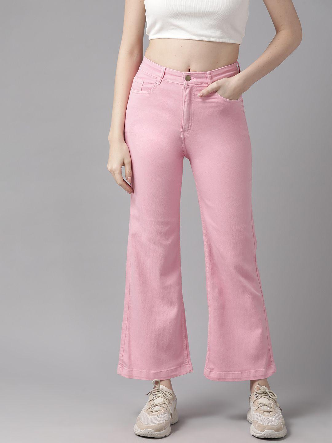 roadster flared high-rise stretchable jeans
