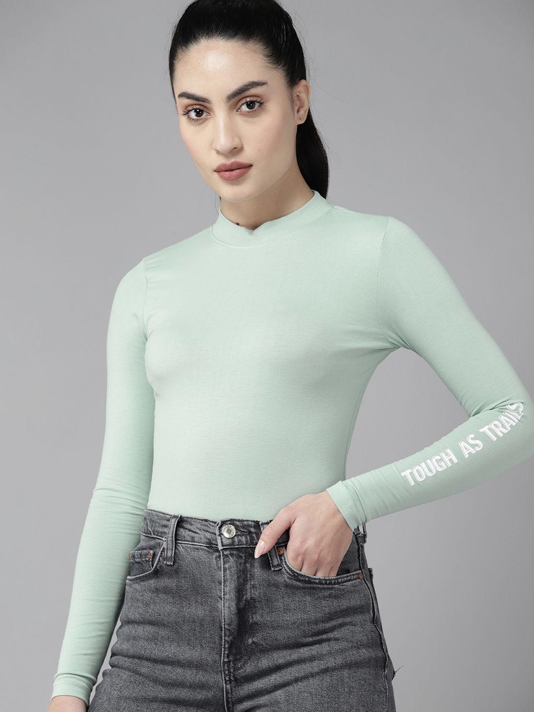 roadster high neck long sleeves t-shirt