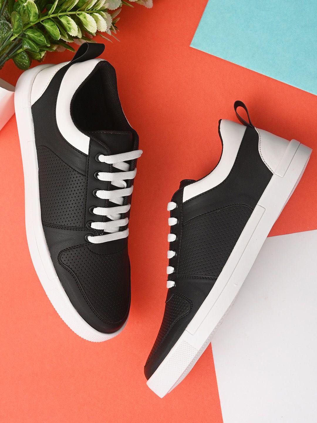 roadster men black sneakers