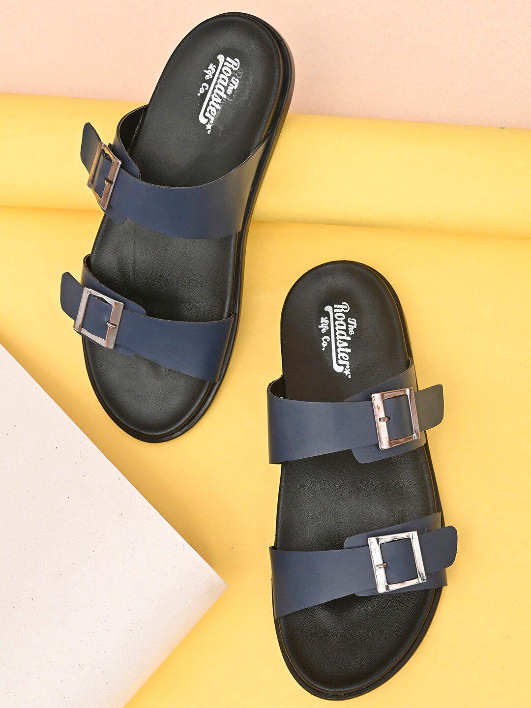 roadster men blue sandals