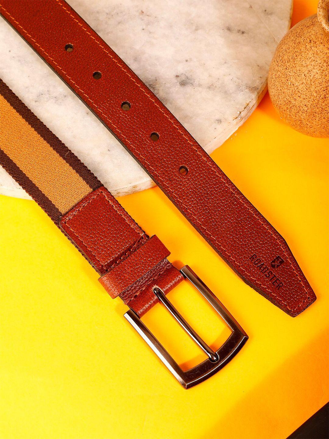 roadster men braided canvas belts