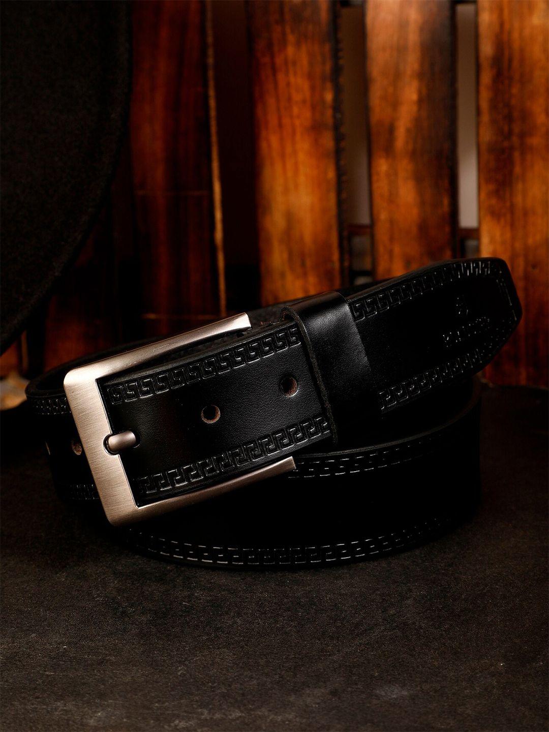 roadster men leather formal belt