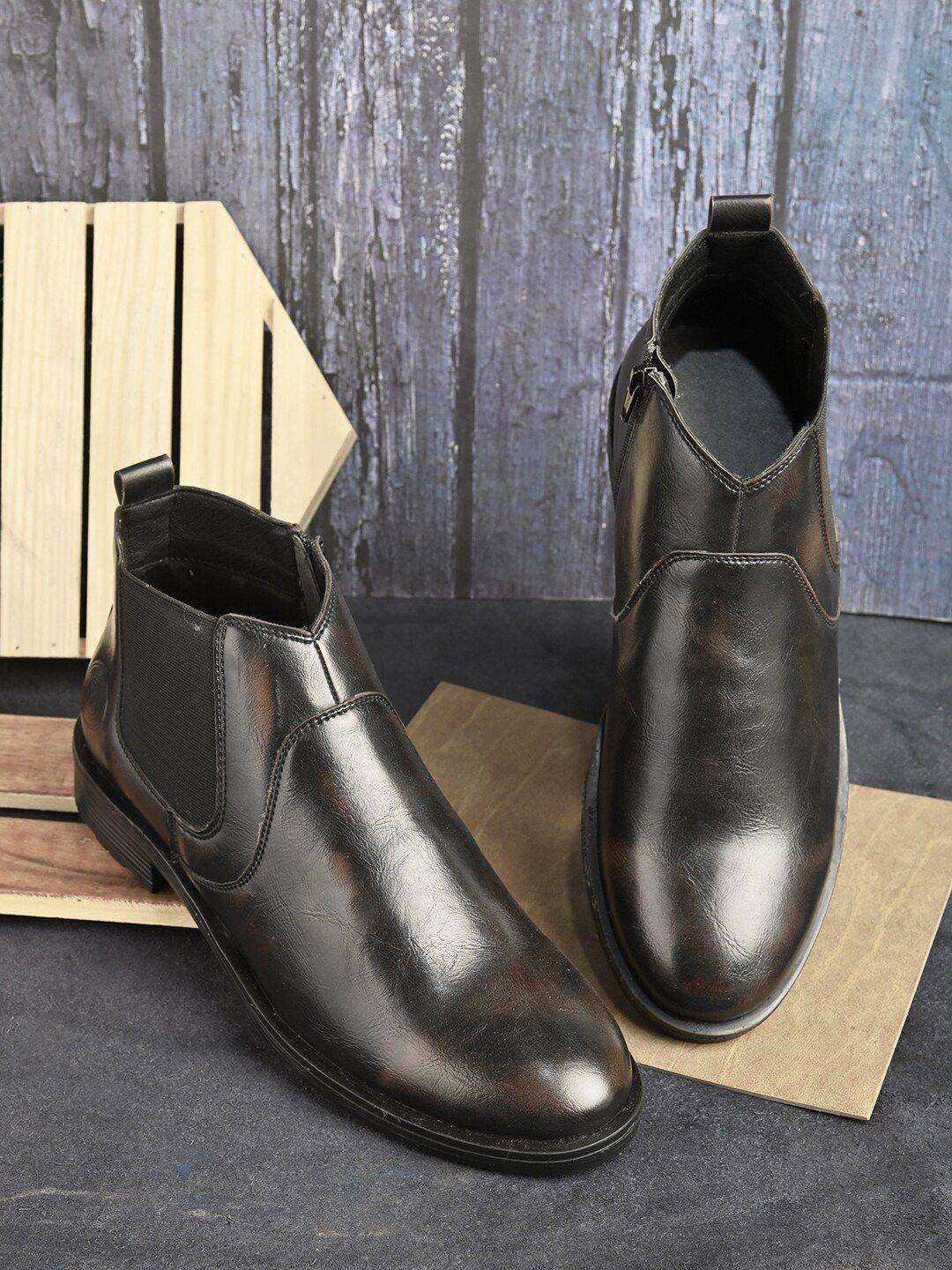 roadster men mid-top chelsea boots