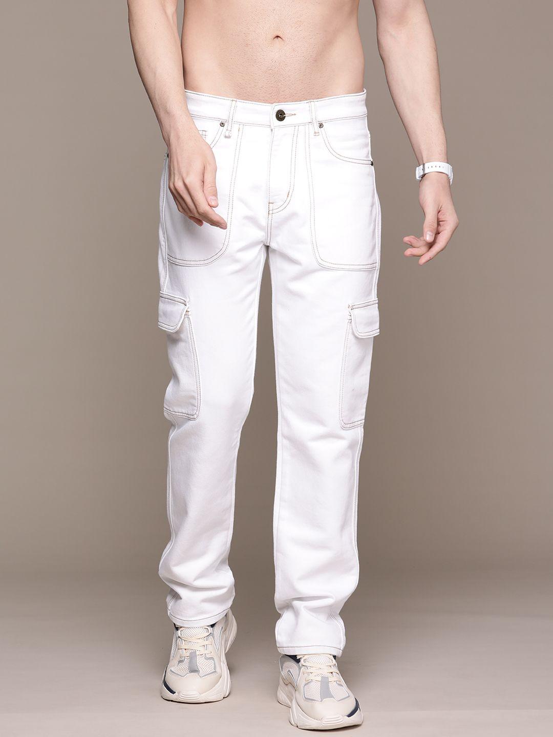 roadster men relaxed fit stretchable jeans