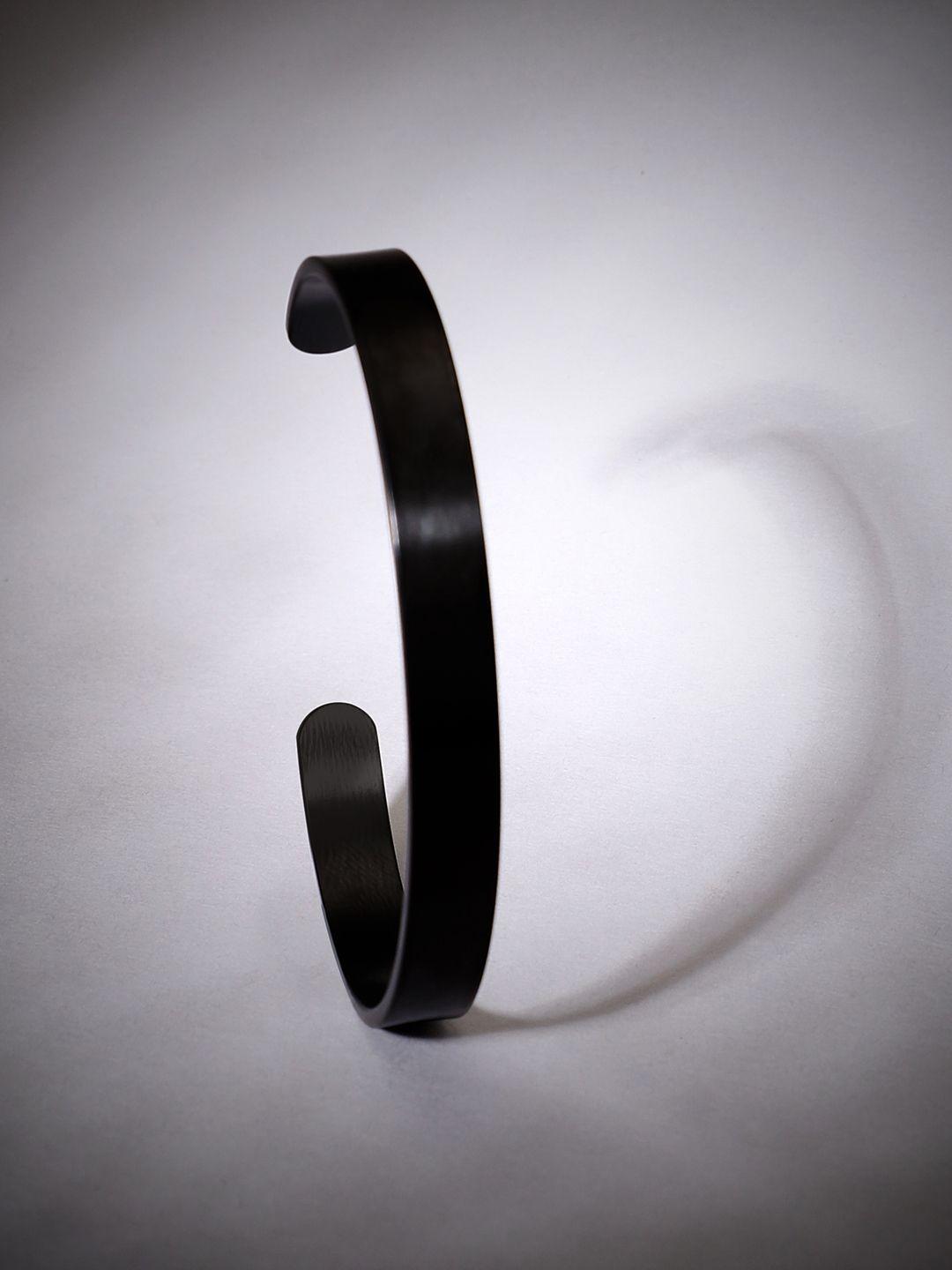roadster metallic-toned minimal adjustable kada band bracelet