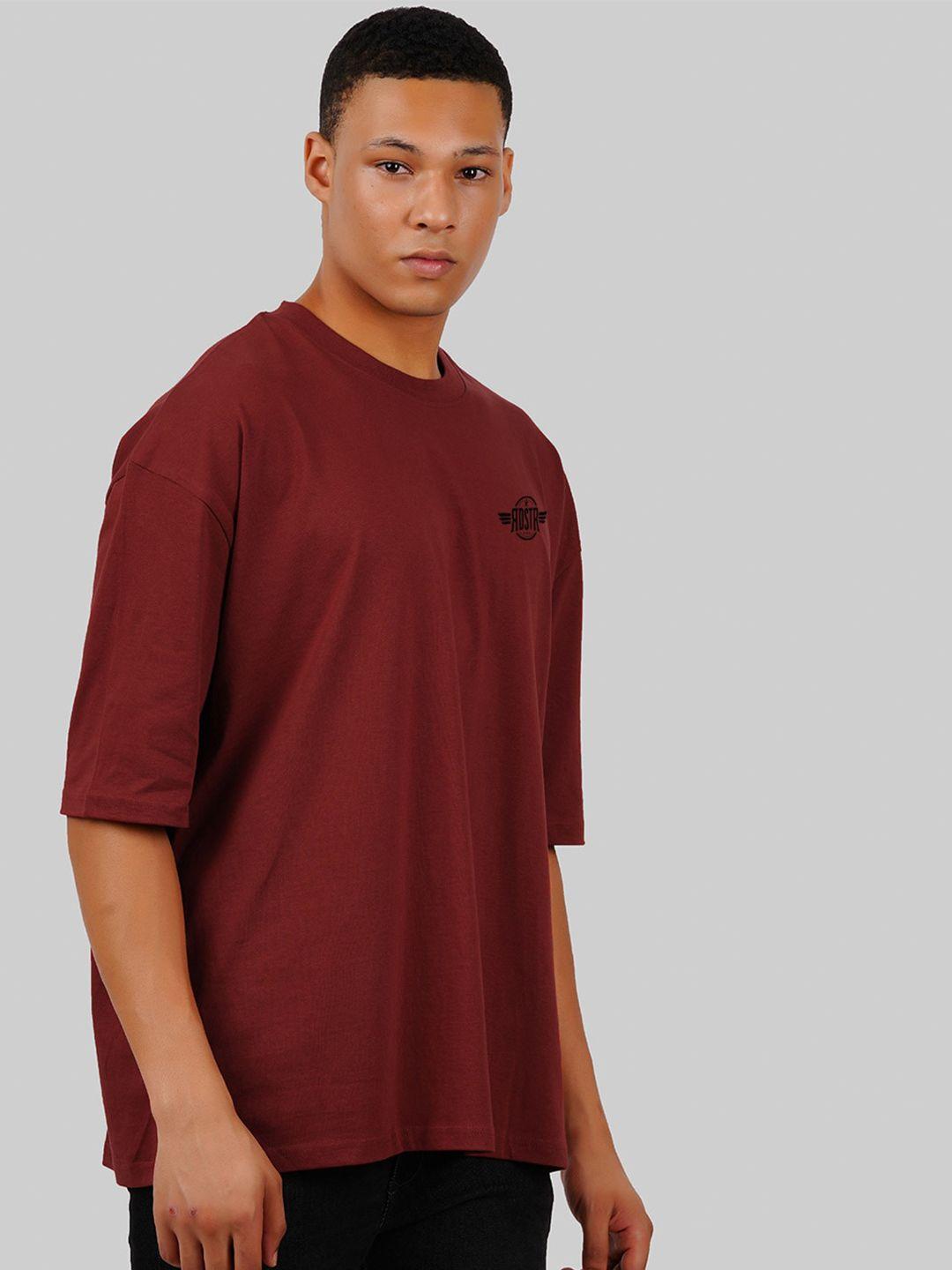 roadster round neck pure cotton oversized t-shirt