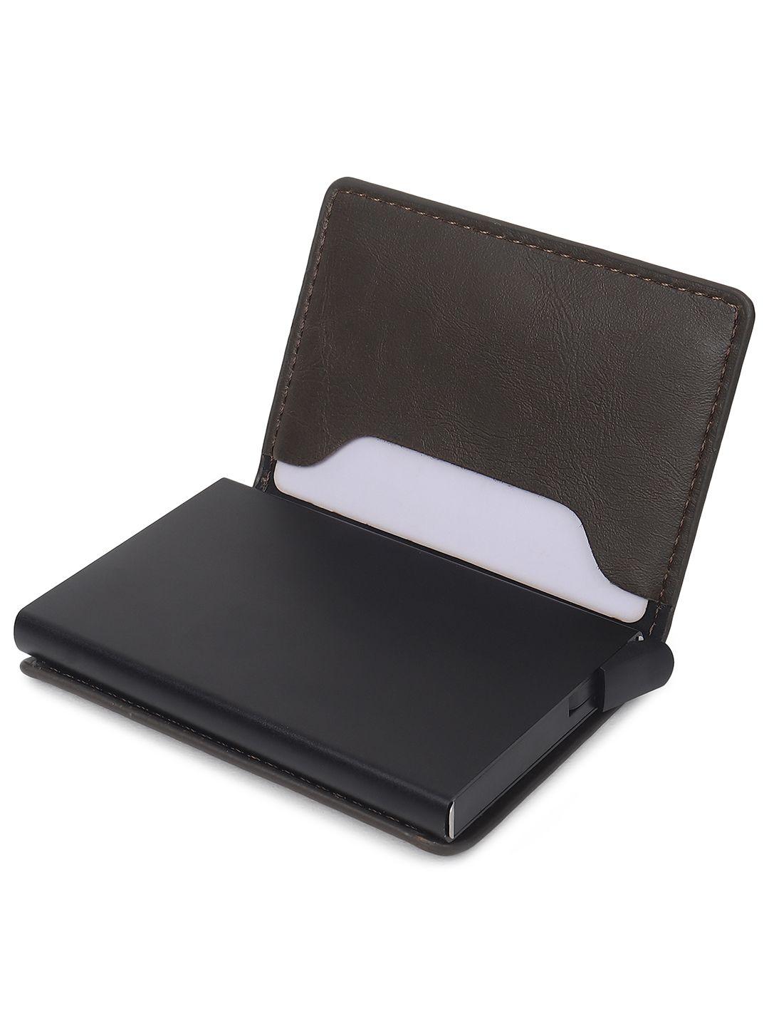 roadster textured leather card-holder wallets