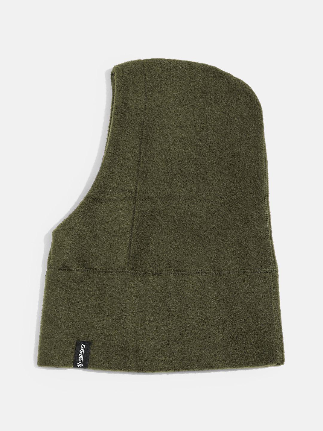 roadster unisex olive green beanie