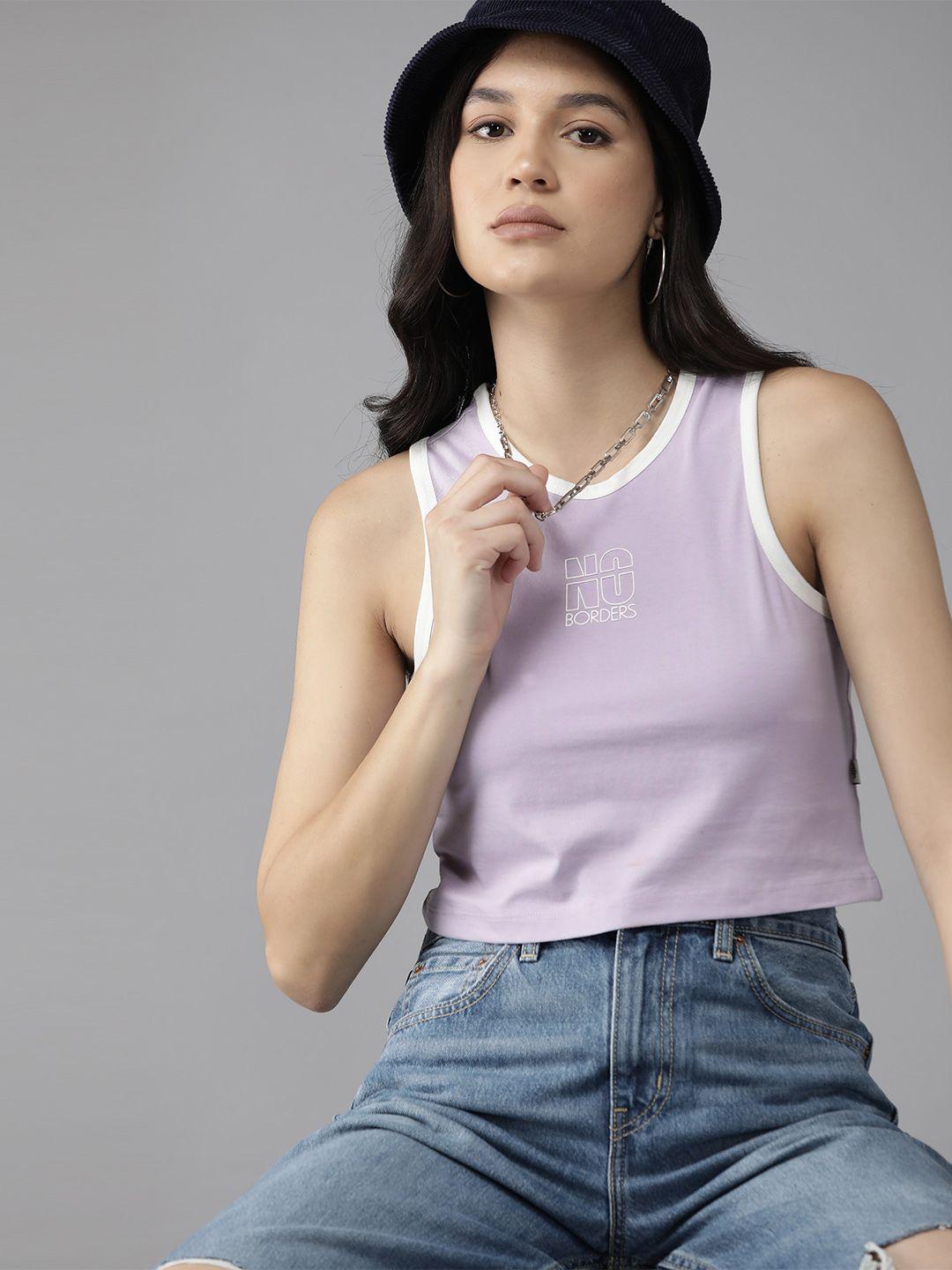 roadster women cropped  t-shirt