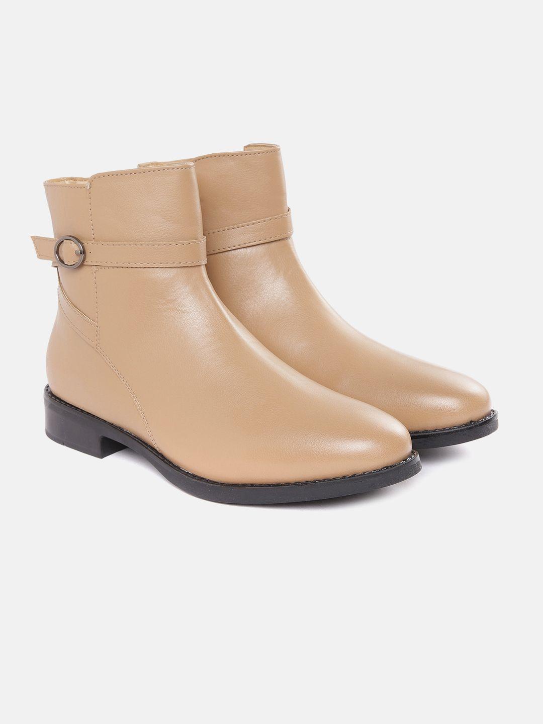 roadster women nude-coloured mid-top regular boots