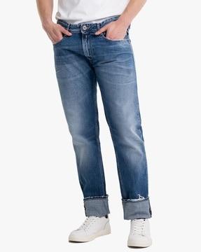 rocco comfort fit aged eco raw wash jeans