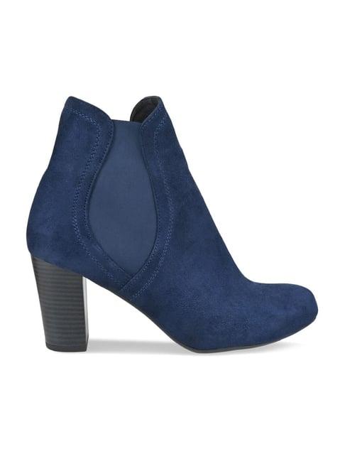 rocia by regal women's blue casual boots
