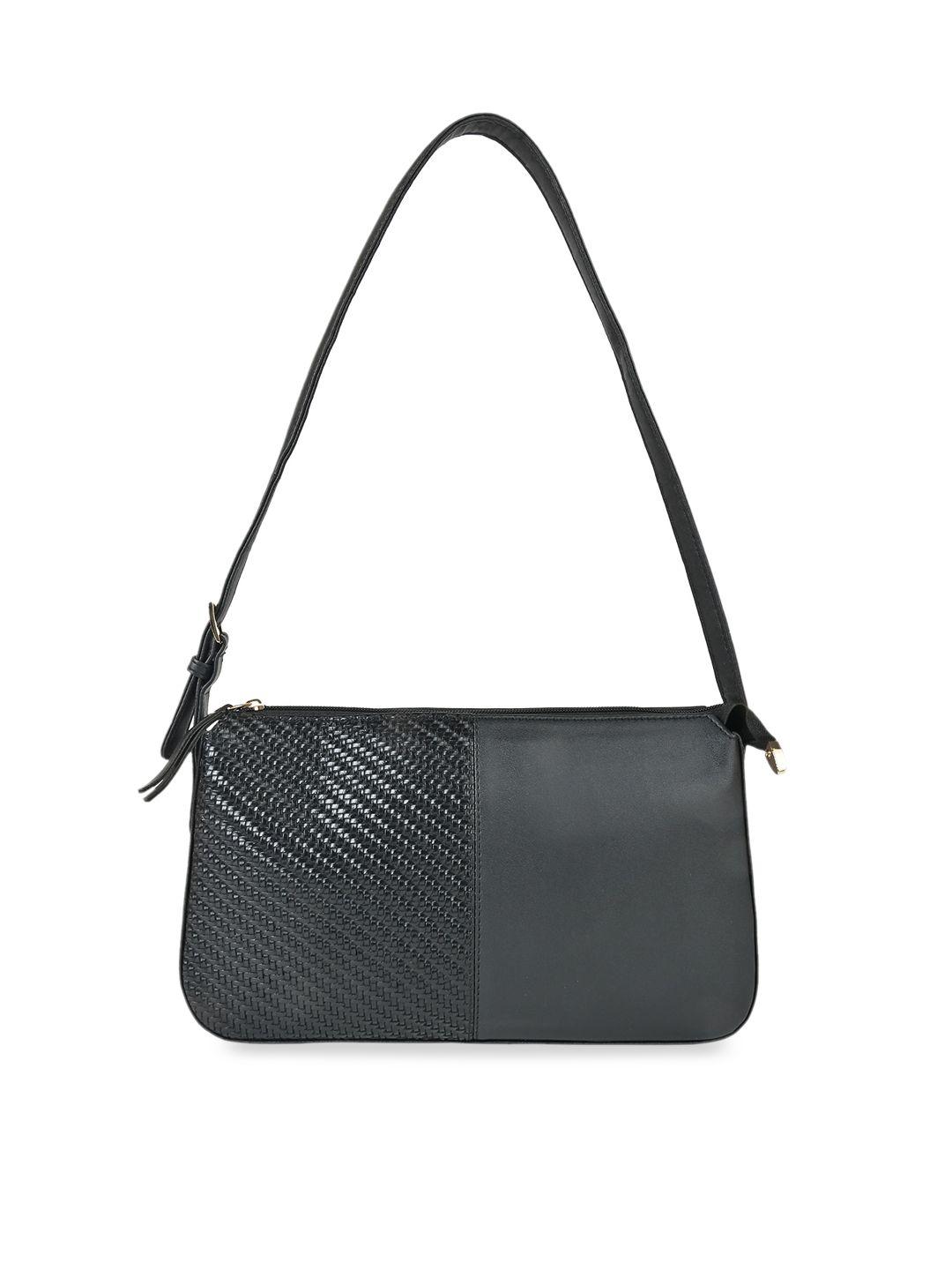 rocia textured pu structured hobo bag