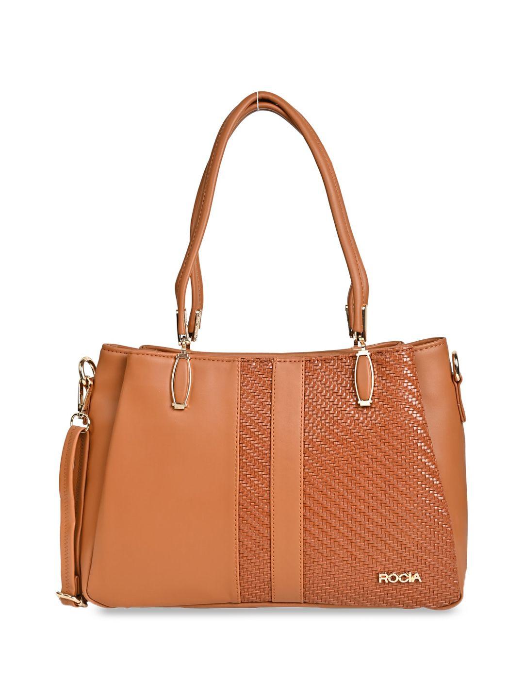 rocia textured structured handheld bag