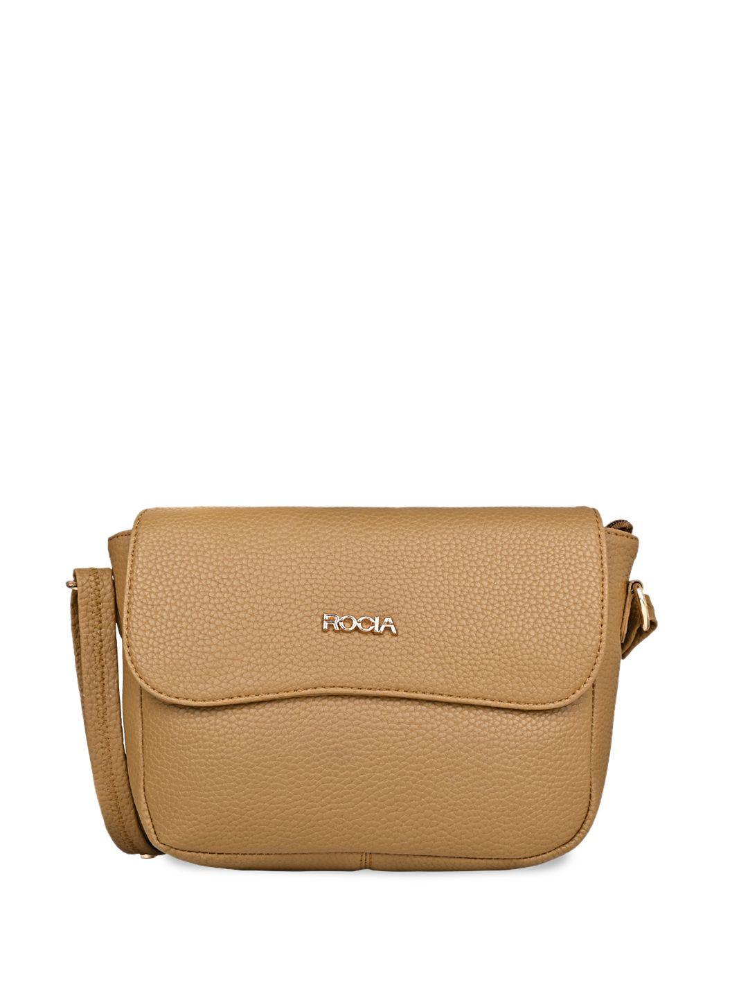 rocia textured structured sling bag