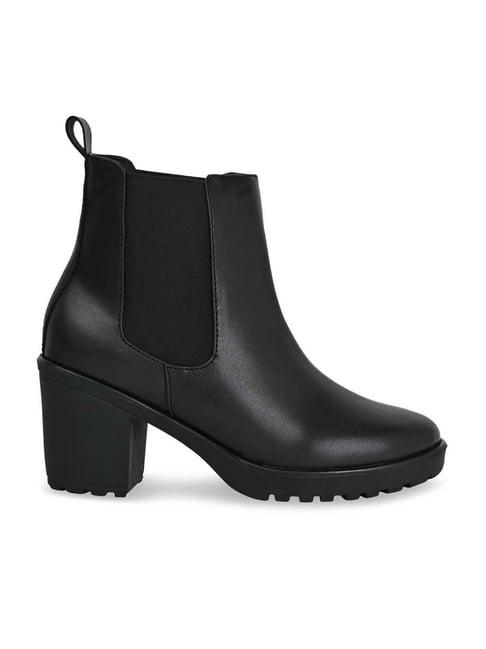 rocia women's black chelsea boots