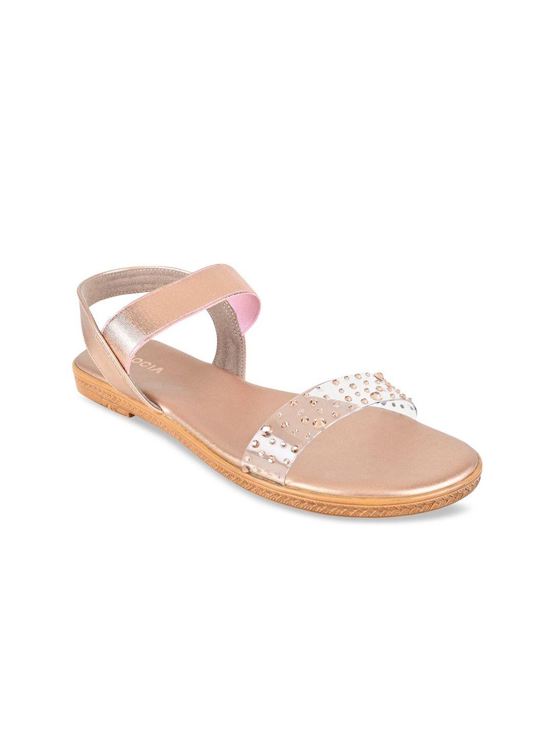 rocia women embellished open toe flats