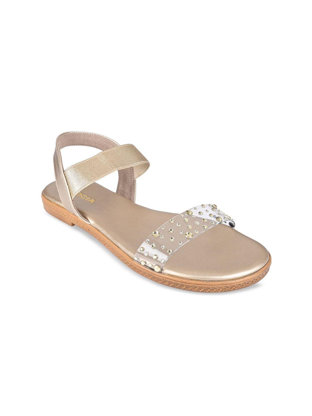 rocia women embellished open toe flats