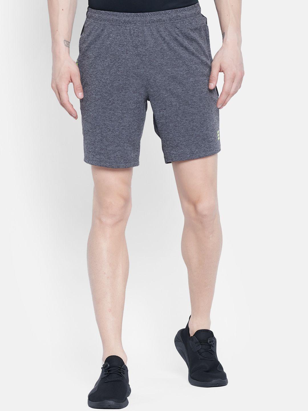 rock it men grey mid-rise regular shorts