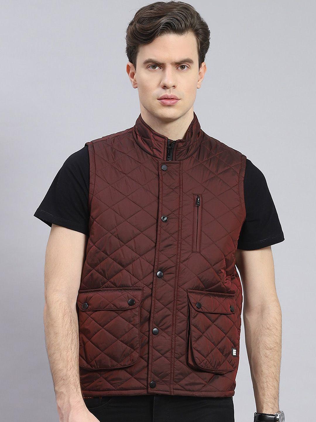 rock.it mock collar lightweight quilted jacket