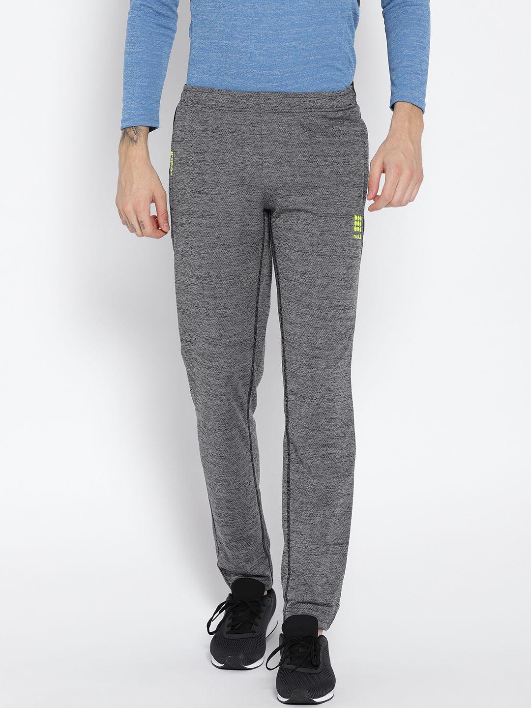 rock.it charcoal grey solid track pants